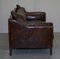 Braunes Vintage Ledersofa 17