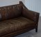 Braunes Vintage Ledersofa 5