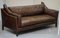 Braunes Vintage Ledersofa 3