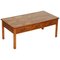 Burr Yew Wood Coffee Table from Harrods London 1