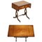 Extendable Light Walnut Side Table from Bevan Funnell 1