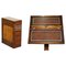 Brown Leather Chest of Drawers from Harrods 1