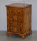 Burr Yew Wood Record Player Cabinet 3