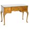 Burr Walnut Art Deco Console Table from Denby & Spinks, Image 1