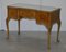 Burr Walnut Art Deco Console Table from Denby & Spinks, Image 3