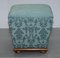 Silk Victorian Style Footstool 10