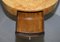 Art Deco Style Burr Walnut Side Table, Image 16