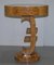 Art Deco Style Burr Walnut Side Table, Image 13