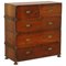 Camphor Wood Chest of Drawers with Desk, 1876 1