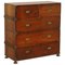 Camphor Wood Chest of Drawers with Desk, 1876, Image 1