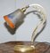 Lampe de Bureau en Bronze Doré et Doré avec Abat-Jour en Verre par Charles Schneider, 1930s 7