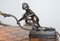 Art Deco Marble & Bronze Statue Table Lamp 10