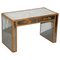 Chrome and Leather Desk by Andrew Martin for Lita 1