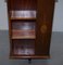 Burr Walnut & Hardwood Revolving Bookcase, 1900s 20