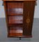 Burr Walnut & Hardwood Revolving Bookcase, 1900s 16