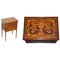 19th Century Dutch Marquetry Inlaid Side Table 1
