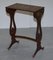 Chinese Brown Lacqurered Tables, 1880s, Set of 4 4