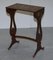 Chinese Brown Lacqurered Tables, 1880s, Set of 4, Image 4