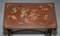 Chinesische Braune Lackierte Tische, 1880er, 4er Set 5