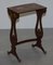 Chinese Brown Lacqurered Tables, 1880s, Set of 4 9