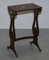 Chinese Brown Lacqurered Tables, 1880s, Set of 4, Image 11