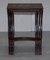 Chinese Brown Lacqurered Tables, 1880s, Set of 4 3