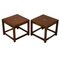 Military Campaign Side Tables, Set of 2 1