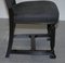 Chairs with Ebonized Frames, Set of 2 10
