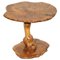 Burr Walnut Side Table, Image 1