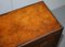 Victorian Whisky Brown Leather Chest of Drawers 5