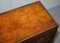 Victorian Whisky Brown Leather Chest of Drawers, Image 5