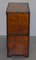 Victorian Whisky Brown Leather Chest of Drawers 12