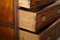 Victorian Whisky Brown Leather Chest of Drawers, Image 19