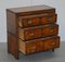 Victorian Whisky Brown Leather Chest of Drawers 18