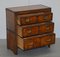 Victorian Whisky Brown Leather Chest of Drawers, Image 18