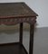 Heavily Carved Circa 1880-1900 Anglo Indian Occasional Silver Tea Table Must See 18