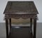 Heavily Carved Circa 1880-1900 Anglo Indian Occasional Silver Tea Table Must See 15