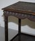 Heavily Carved Circa 1880-1900 Anglo Indian Occasional Silver Tea Table Must See 9