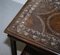 Heavily Carved Circa 1880-1900 Anglo Indian Occasional Silver Tea Table Must See 5