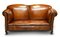 Whisky Brown Leather Sofa 2