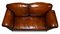 Whisky Brown Leather Sofa, Image 8