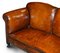 Whisky Brown Leather Sofa, Image 4