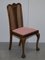 Hartholz Stühle mit Klauenfüßen, 1940er, 2er Set 2