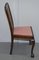 Hartholz Stühle mit Klauenfüßen, 1940er, 2er Set 16