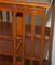 Edwardian Burr Walnut & Satinwood Revolving Bookcase, 1900s, Image 9