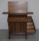 Vintage Burr Walnut, Leather and Brass Desk, Image 19