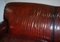 Reddish Brown Leather Sofa 10
