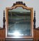 Victorian Burr Satinwood Dressing Table with Marble Top, 1880s 11