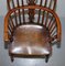 Burr Yew Wood Armchairs, 1860s 8