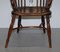 Fauteuil Windsor en Bois d'If et Orme, 1860s 14